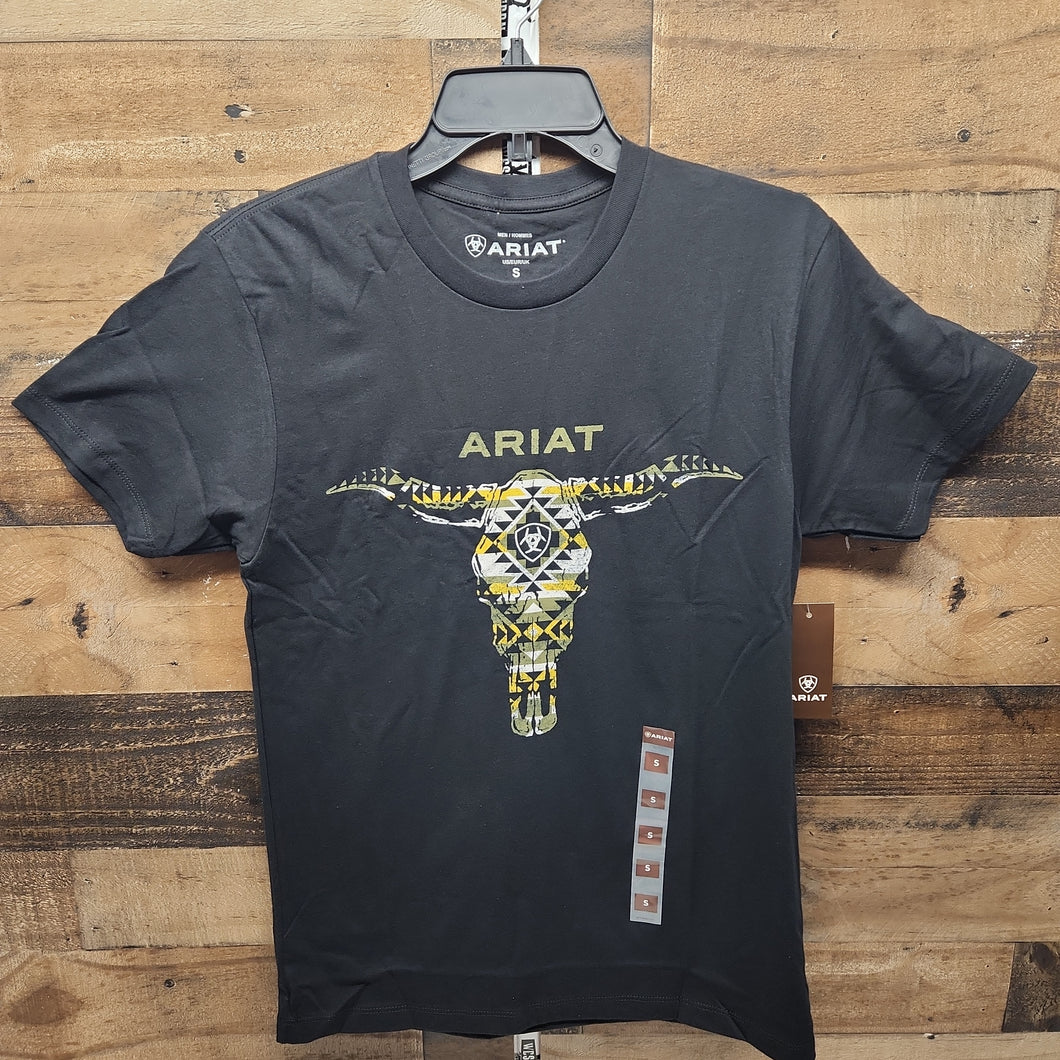 Ariat Men's Blanket Skull Tee - Black