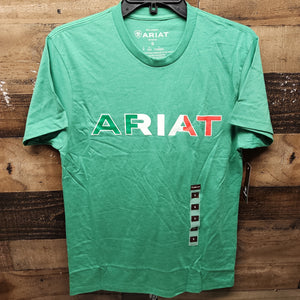 Ariat (Men's) Viva Mexico T-shirt-Green