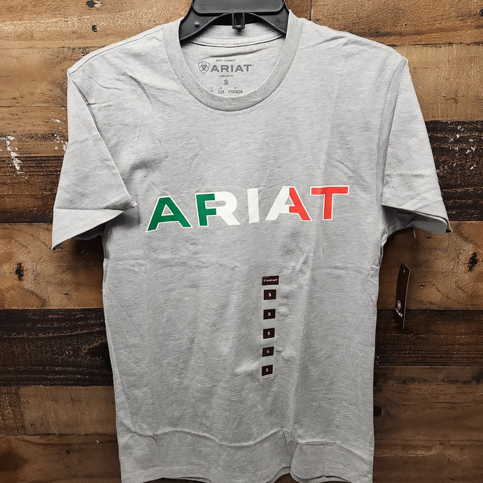 Ariat Men's Viva Mexico Tee - Heather Grey