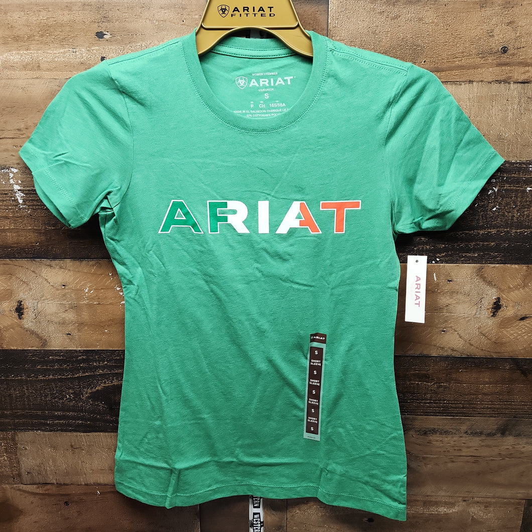 Ariat Women's Mexico T-shirt - Green