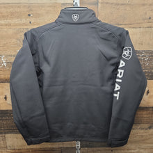 Load image into Gallery viewer, Ariat Boy’s Logo 2.0 Softshell Jacket - Black/Silver