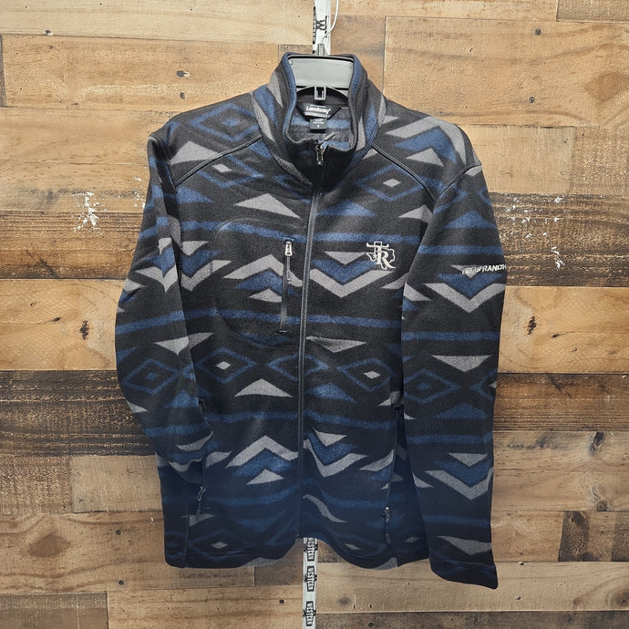 Texas Ranch Tiger Sweater - Blue/Black