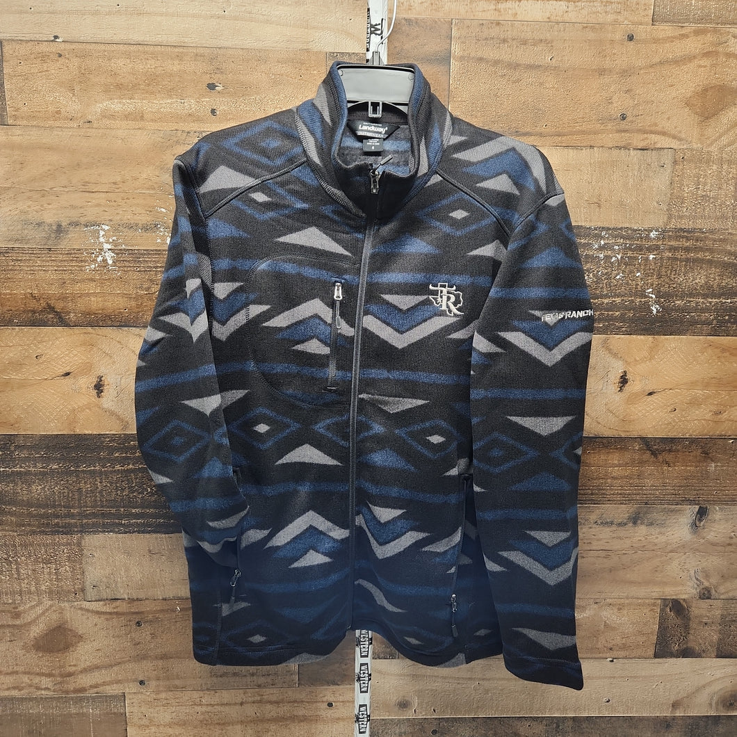 Texas Ranch Tiger Sweater - Blue/Black