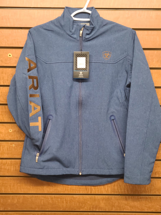 Ariat Women’s Team Softshell Jacket - Marine Blue Heather