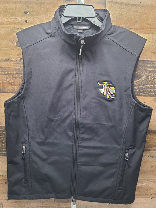 Texas Ranch Men’s Aztec Vest - Black