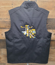 Load image into Gallery viewer, Texas Ranch Men’s Aztec Vest - Black