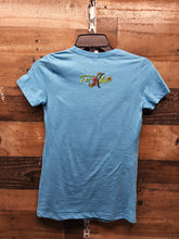 Load image into Gallery viewer, Tekila Women&#39;s Cactus T-Shirt-Turquoise