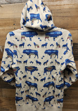 Load image into Gallery viewer, Ariat Women&#39;s Real allover Print Hood- Bufalo Border Print
