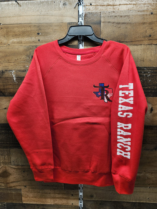 TR Unisex Federal Hoodie-Red