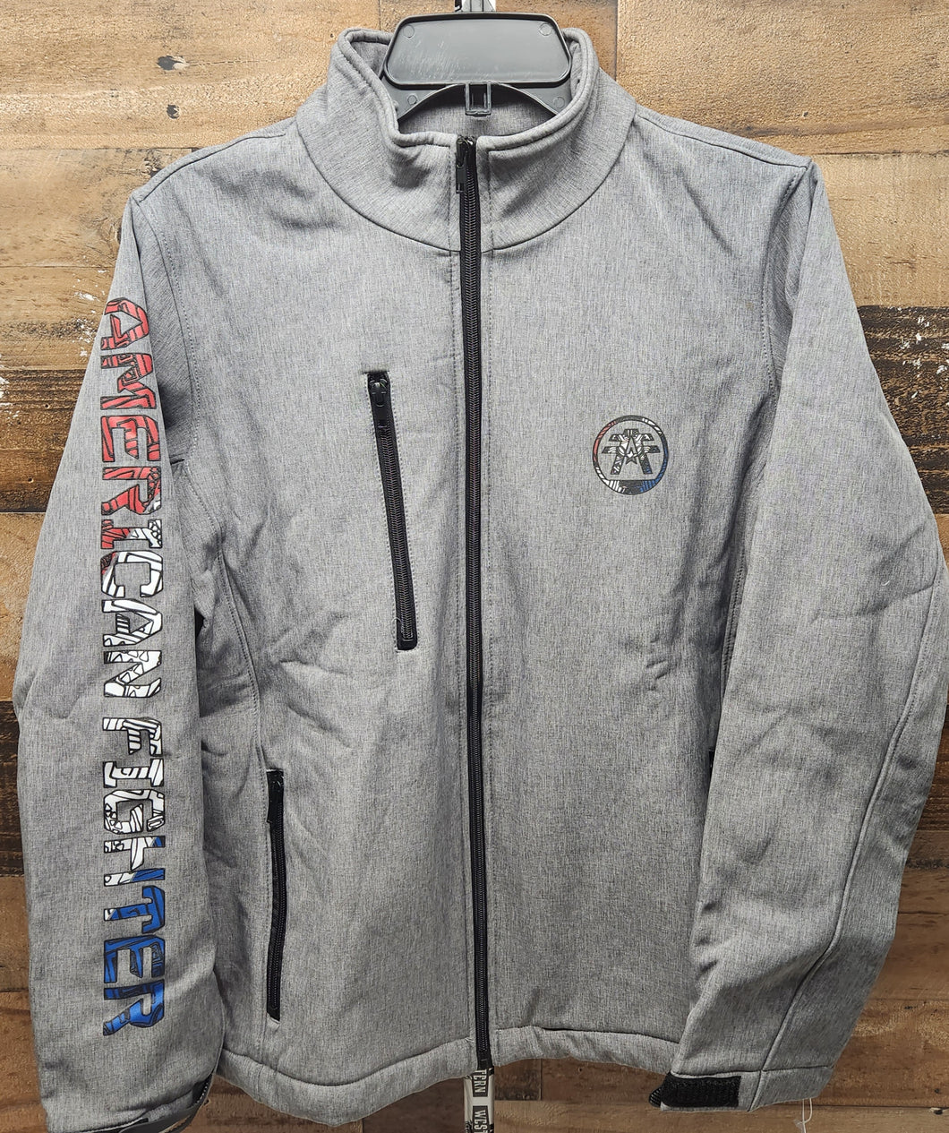 American Fighter Men's Edgly Jacket - Grey