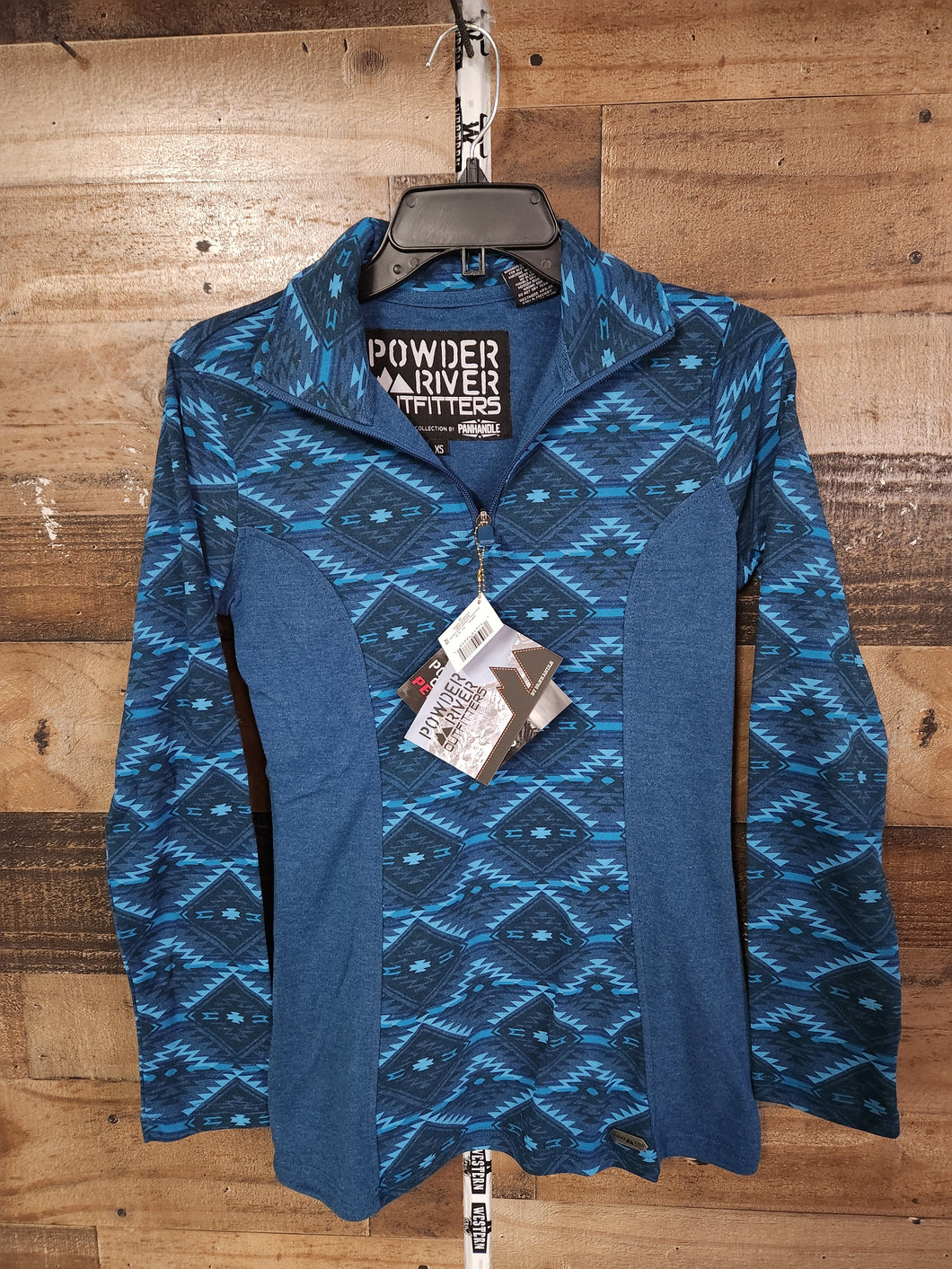 Powder River Women's sweater - Bright Turquoise