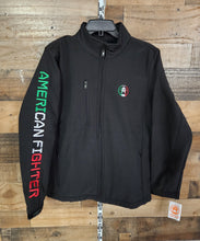 Load image into Gallery viewer, American Fighter Men&#39;s Mexican Flag Jacket - Black