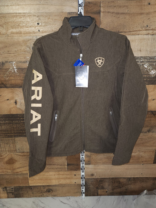 Ariat Men’s New Team Softshell Jacket - Banyan Bark Heather