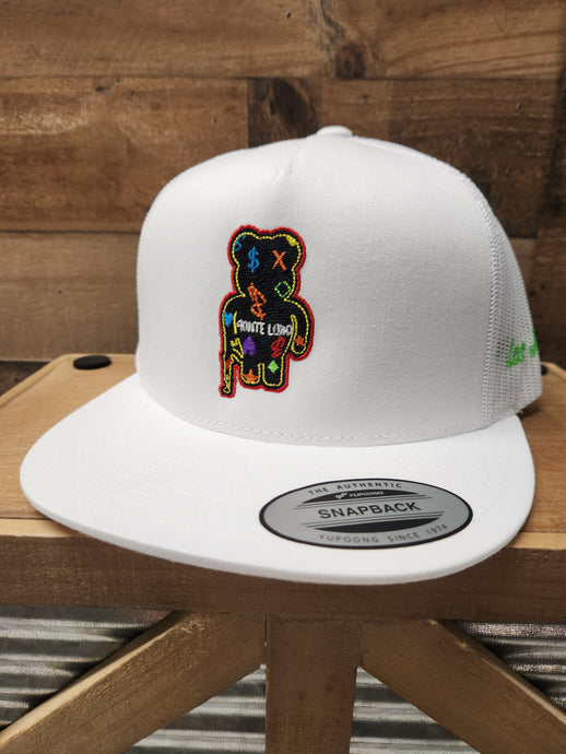 Los Jefes Lucky Bear - White/White
