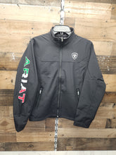Load image into Gallery viewer, Ariat Men&#39;s New Team SoftShell Mexico Jacket - Black