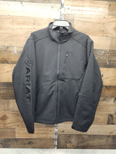 Load image into Gallery viewer, Ariat Men&#39;s Logo 2.0 Softshell Jacket - Black/Black