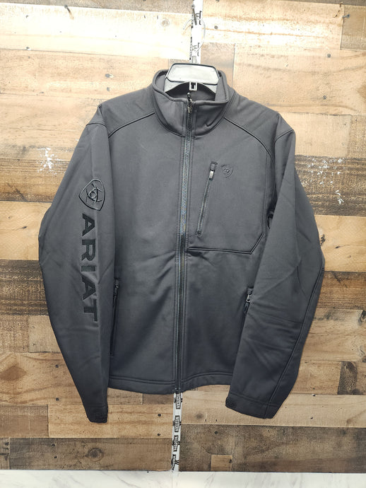 Ariat Men's Logo 2.0 Softshell Jacket - Black/Black