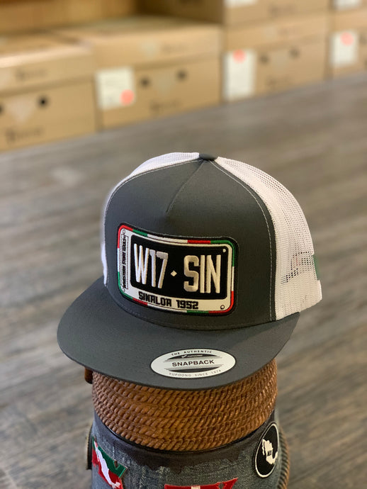 Ww W17 SIN- Dark Grey/White