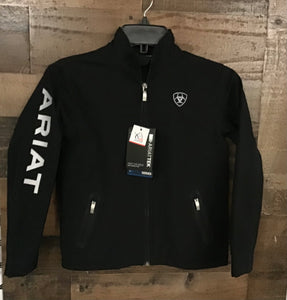 Ariat Unisex Youth New Team Softshell Jacket - Black