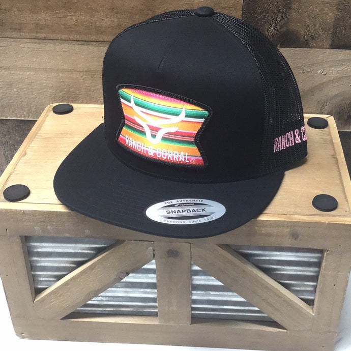 R&C Serape-Black/Black