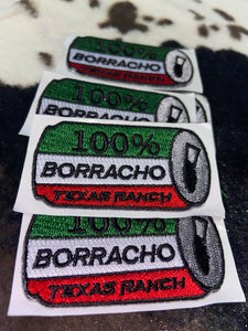 100% Borracho MX Patch