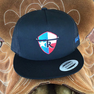 TR Texas Shield - Black/Black