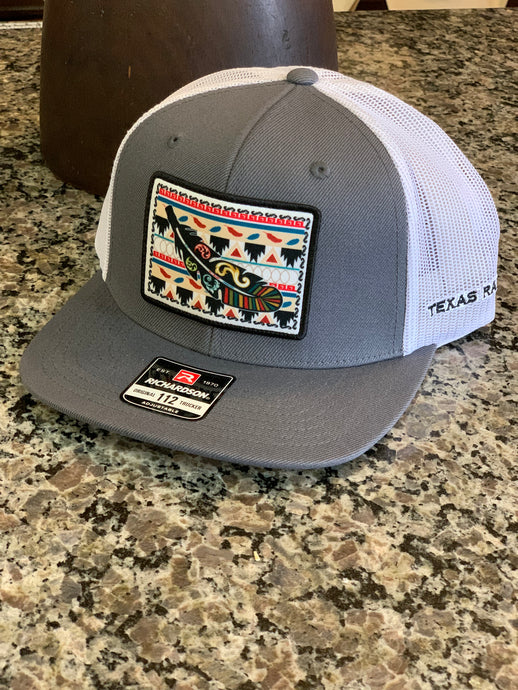 Feather R - Grey/White