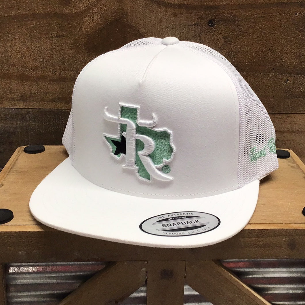 Mint Black Star - White/White