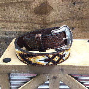 Nocona Men’s Beaded Diamond Belt