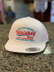 Whiskey Bent Cali - White/White