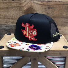 Load image into Gallery viewer, Multi Red Outline - Aztec Brim/Black