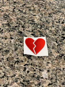 Broken Heart Emoji Patch