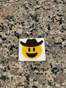 Cowboy Emoji Patch