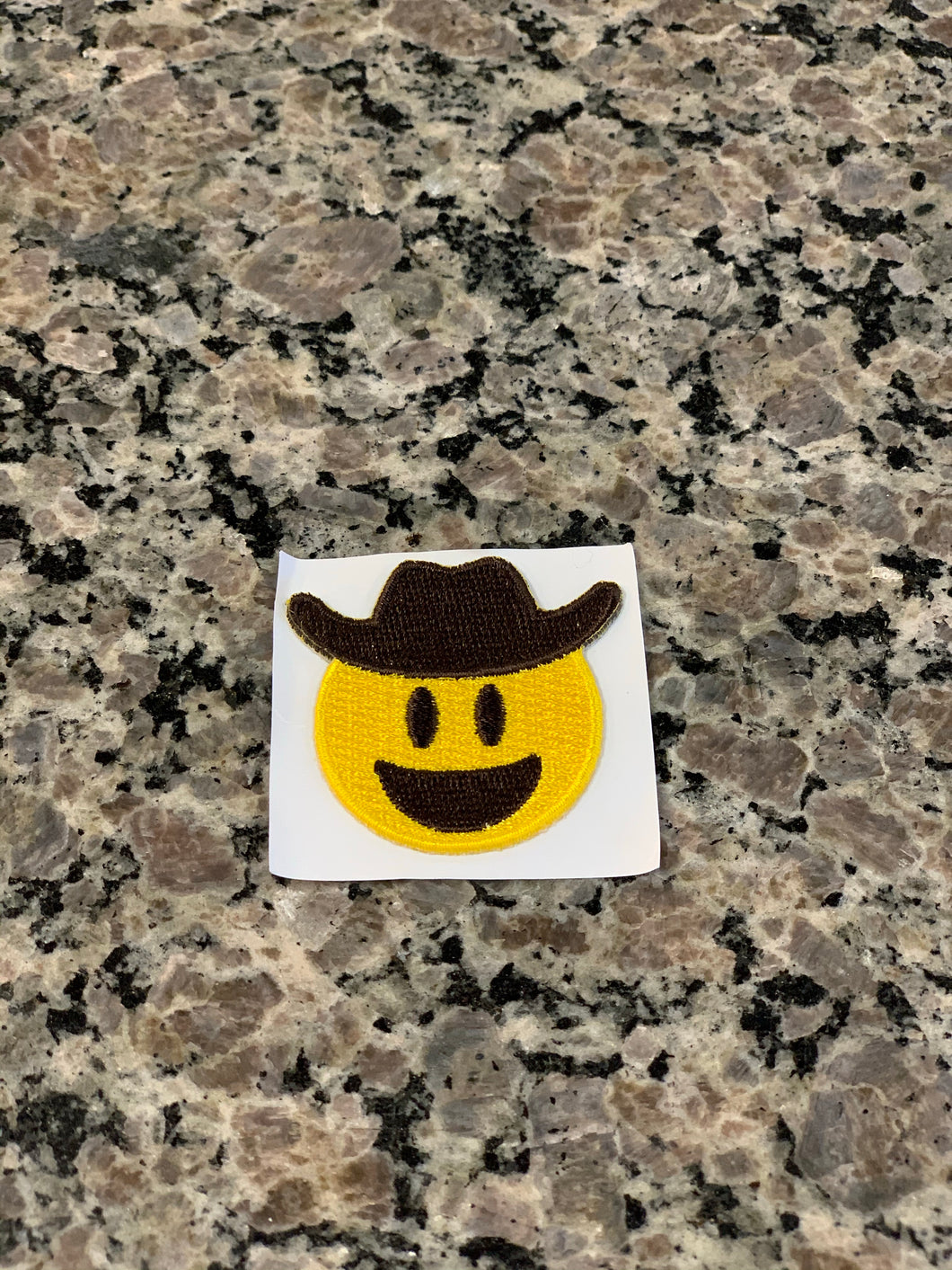 Cowboy Emoji Patch