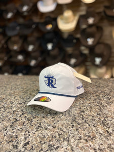 TR Old Fashion with Blue Rope-White/White