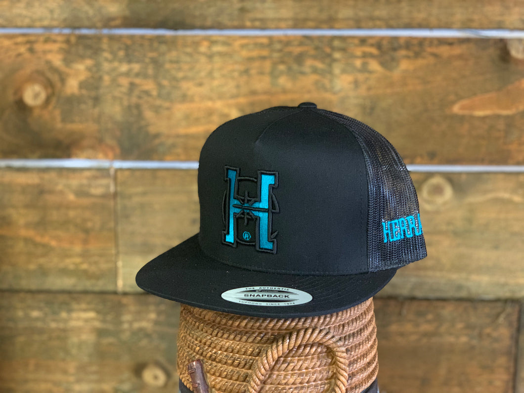 Black Turquoise H - Black/Black
