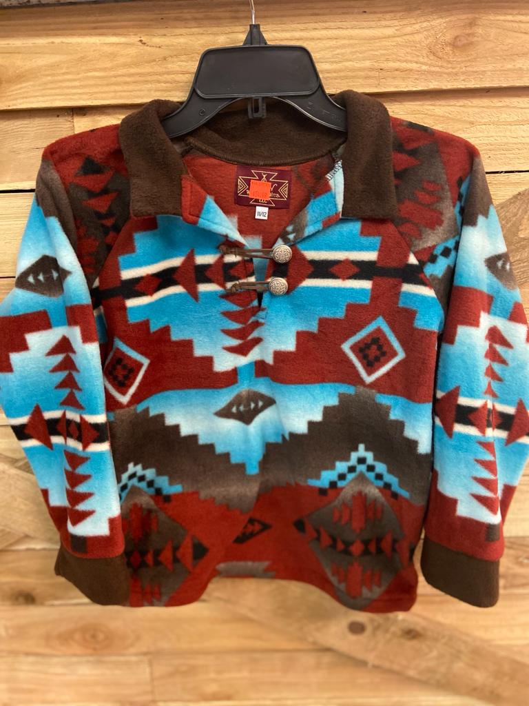 WW Kids Red Canyon Aztec Sweater
