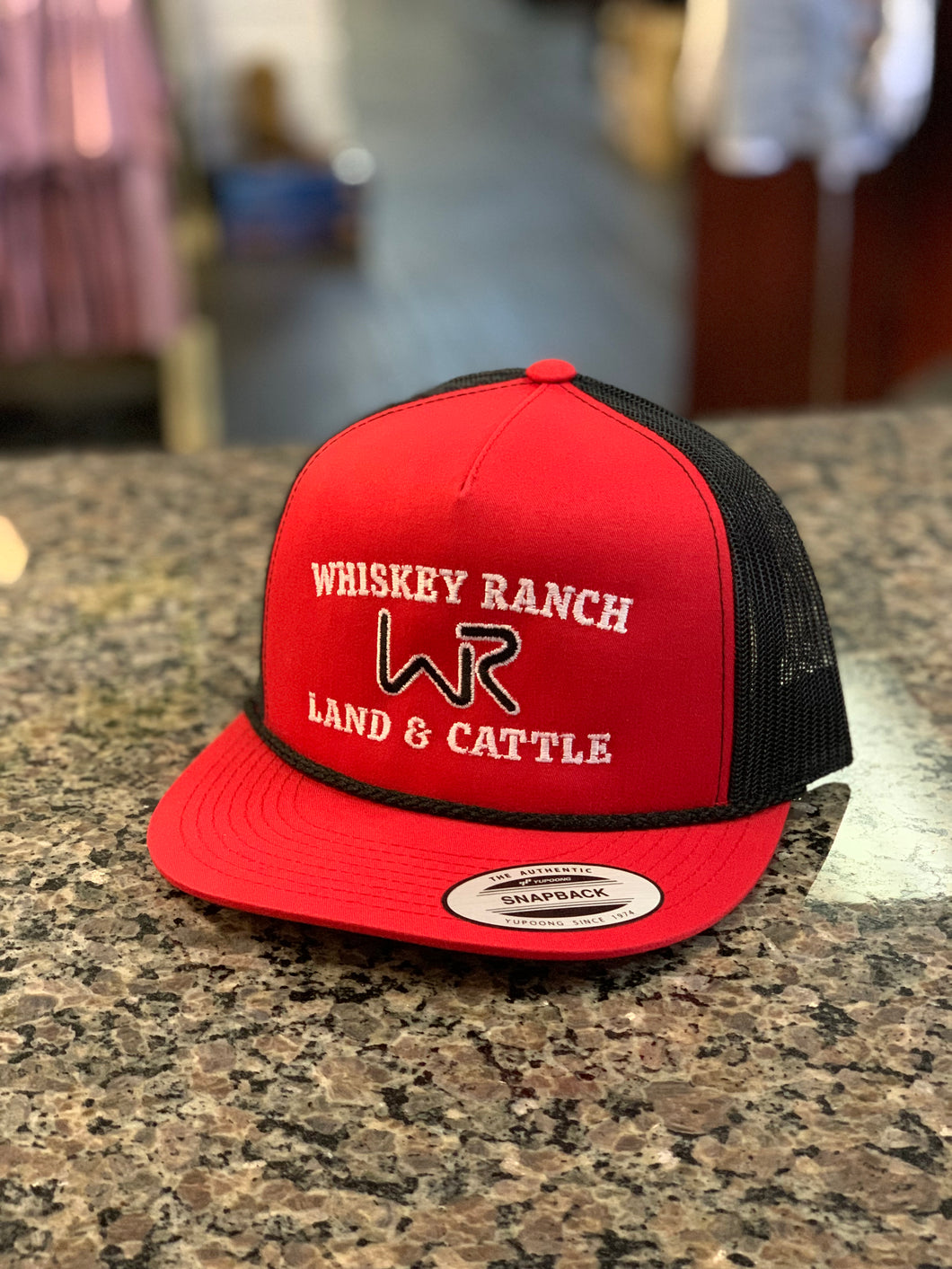 Whiskey Ranch - Red/Black